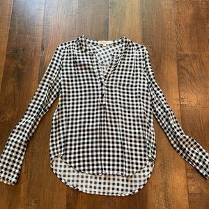 Full sleeve, plaid top